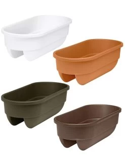 2' X 4' Railing Planter, 25" 7 2' X 4' Railing Planter, 25" -Gardenhaus Shop 34336 001E tif