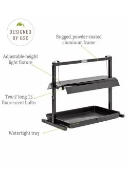 Compact Tabletop SunLite® Garden -Gardenhaus Shop 37 817 5