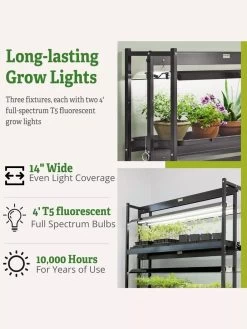 3-Tier Sunlite® Garden -Gardenhaus Shop 39 357 66
