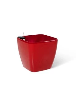 Viva Square Self-Watering Rolling Planter, 20" Diameter, Set Of 2 -Gardenhaus Shop 3 4 crop 8612930 0105