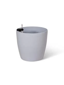 Viva Round Self-Watering Rolling Planter, 20" Diameter, Set Of 2 -Gardenhaus Shop 3 4 crop 8612933 3899