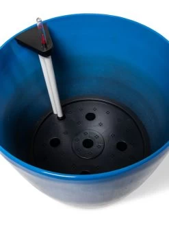 Viva Round Self-Watering Rolling Planter, 20" Diameter, Set Of 2 -Gardenhaus Shop 3 4 crop 8612933 3906