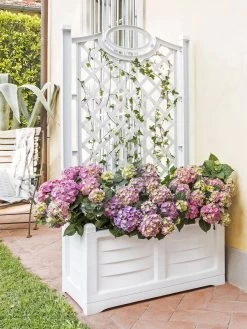 Separate Flower Box With Trellis -Gardenhaus Shop 3 4 crop 8613626 13V