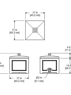 Fairfield Garden Hose Storage Bin -Gardenhaus Shop 8587080 03V tif