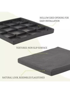 12" X 12" Stomp Stones™, Set Of 4 11 12" X 12" Stomp Stones™, Set Of 4 -Gardenhaus Shop 8587319 4