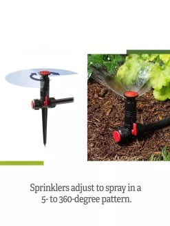 Snip-n-Spray Garden And Landscape Sprinkler System -Gardenhaus Shop 8589718 range