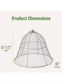 Chicken Wire Cloche 14 Chicken Wire Cloche -Gardenhaus Shop 8590210 2