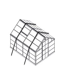 Canopia® By Palram Anchoring Kit For The Palram - Canopia Greenhouses -Gardenhaus Shop 8591357 05v