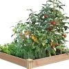 Cedar Raised Garden Bed, 4' X 4' X 6" -Gardenhaus Shop 8591724 01V tif