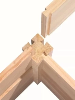 Cedar Raised Garden Bed, 4' X 4' X 6" -Gardenhaus Shop 8591724 07V tif