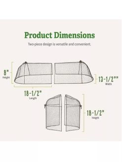 3-in-1 Chicken Wire Cloche -Gardenhaus Shop 8592117 dimensions