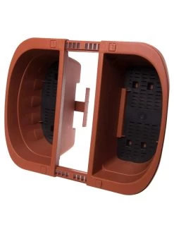 Self-Watering Saddle Railing Planter, 16" -Gardenhaus Shop 8592175TC 2028z tif