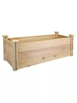 Premium Cedar Raised Garden Beds, 16" X 48" -Gardenhaus Shop 8593788 01V greenes premium cedar raised garden bed 16x48x16