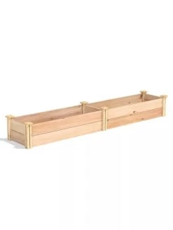 Premium Cedar Raised Garden Bed, 16" X 96" -Gardenhaus Shop 8593873 03V
