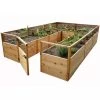 Garden In A Box Cedar Raised Bed, 8' X 12' 1 Garden In A Box Cedar Raised Bed, 8' X 12' -Gardenhaus Shop 8594023 05V 3 4