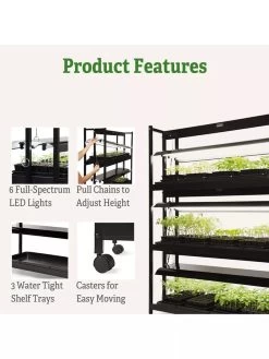LED SunLite® 3-Tier Garden 14 LED SunLite® 3-Tier Garden -Gardenhaus Shop 8595554 4