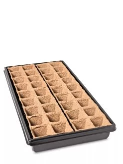 2” Square Biodegradable Pots And Tray Set -Gardenhaus Shop 8595971 9482 tif