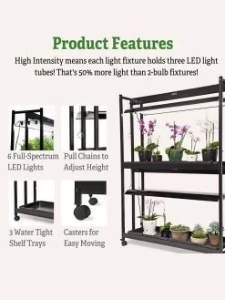 LED SunLite® High Intensity 2-Tier Garden -Gardenhaus Shop 8596023 4
