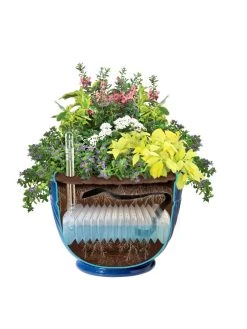 Mazzano Self-Watering Planters -Gardenhaus Shop 8596570 SWMazzano19 Blue art tif