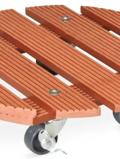 Round Waterproof Planter Caddy, 11-1/2" -Gardenhaus Shop 8596658 001V tif