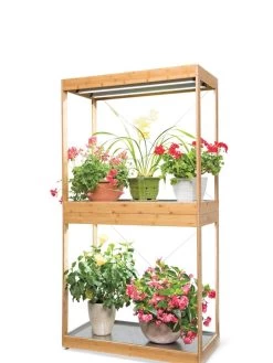 Bamboo Display LED Grow Light Garden -Gardenhaus Shop 8598086 4001 tif