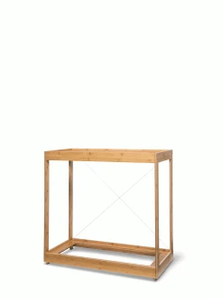 Bamboo Display LED Grow Light Garden -Gardenhaus Shop 8598086 BambooLEDDisplayGarden houseplants gif