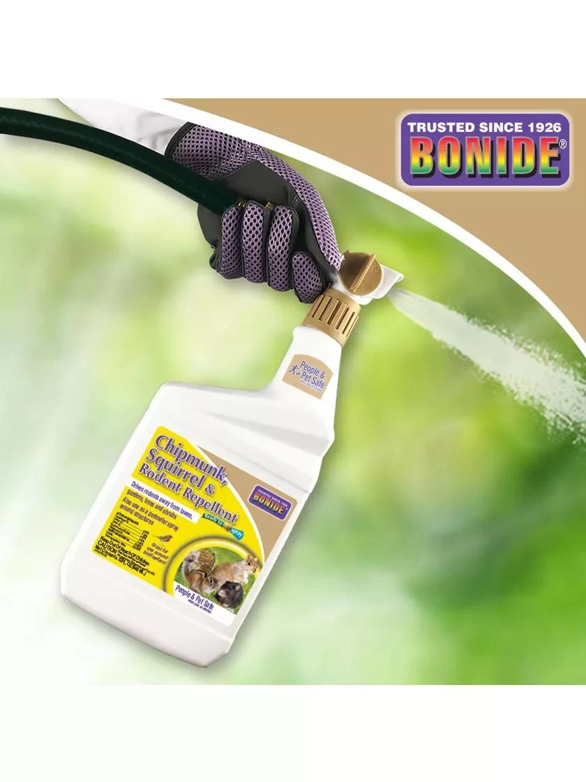 Bonide® Chipmunk, Squirrel And Rodent Repellent Ready To Use Spray 3 Bonide® Chipmunk, Squirrel And Rodent Repellent Ready To Use Spray