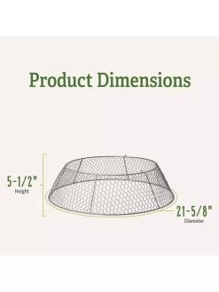 Chicken Wire Cloche Extension -Gardenhaus Shop 8599107 1