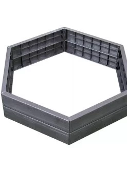 Exaco Hexagonal Raised Garden Bed Planter -Gardenhaus Shop 8599285 04V tif