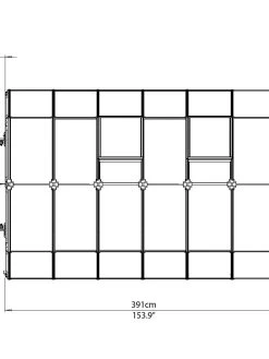 Canopia® By Palram Hobby Gardener Greenhouse, 8' -Gardenhaus Shop 8599332 04V tif