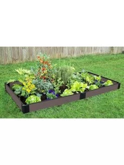 5-1/2" Composite Raised Garden Beds With 1" Boards -Gardenhaus Shop 8599453 01V