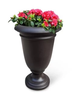 Ellington Self-Watering Urn Planter, 24" -Gardenhaus Shop 8600110 05V tif