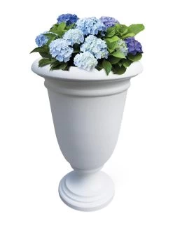 Ellington Self-Watering Urn Planter, 24" -Gardenhaus Shop 8600110 06V tif