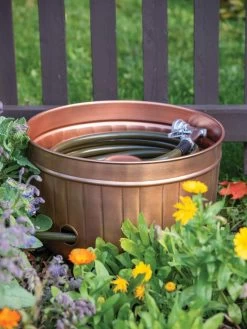 Classic Copper Hose Pot -Gardenhaus Shop 8600238 0057