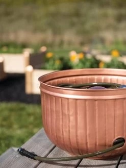 Classic Copper Hose Pot -Gardenhaus Shop 8600238 0630 tif