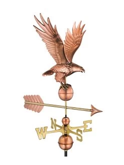 Freedom Eagle Copper Weathervane -Gardenhaus Shop 8600277 03v
