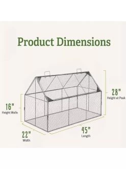 Chicken Wire Crop Coop -Gardenhaus Shop 8609080 1