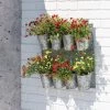 8 Pot Metal Wall Planter -Gardenhaus Shop 8609089 5656 tif
