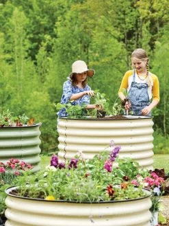 Birdies™ Round Metal Raised Bed, Tall 12 Birdies™ Round Metal Raised Bed, Tall -Gardenhaus Shop 8609152 7563 tif