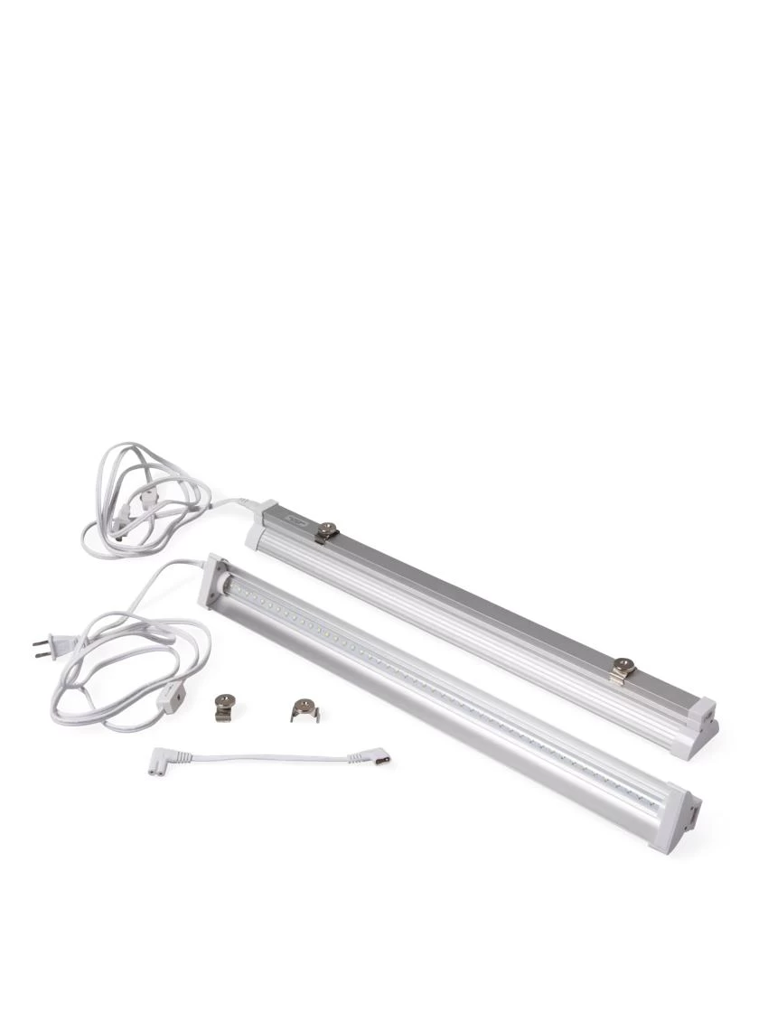 High Output LED Fixtures, 2' With Magnetic Clips, Set Of 2 3 High Output LED Fixtures, 2' With Magnetic Clips, Set Of 2