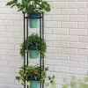 Steel Vertical Plant Stand With Metal Pots -Gardenhaus Shop 8609183 6869 tif