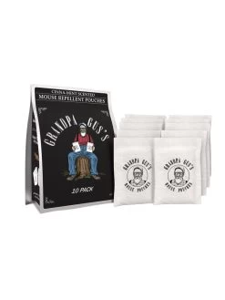 Grandpa Gus Mouse Repellent, Set Of 10
