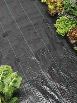 Polypropylene Weed Mat With Ground Staples, 3.25' X 98’