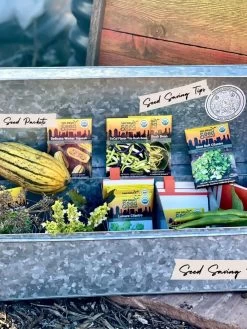 Deluxe Galvanized Seed Saver Kit -Gardenhaus Shop 8610573 01PART tif