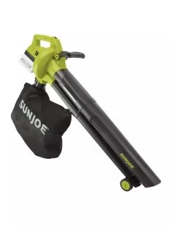 Sun Joe 24V-X2-BVM143 48-Volt ION+ Cordless Blower Vacuum Mulcher Kit -Gardenhaus Shop 8610664 02V