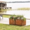 Corten Steel Modular Raised Bed, 2'x4' -Gardenhaus Shop 8610702 0033 tif
