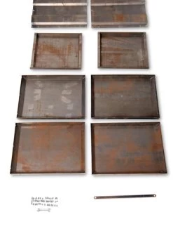 Corten Steel Modular Raised Bed, 2'x4' -Gardenhaus Shop 8610702 5140 tif