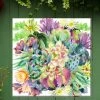 Succulent Blooms Outdoor Wall Art -Gardenhaus Shop 8610722 02v succulent blooms outdoor wall art