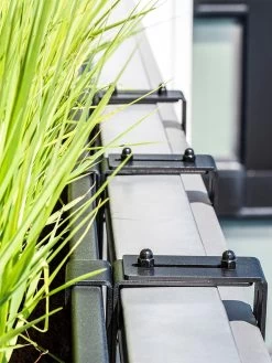 Veradek Metallic Series Railing Planters -Gardenhaus Shop 8611610 01v