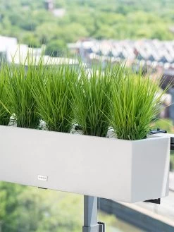 Veradek Metallic Series Railing Planters -Gardenhaus Shop 8611610 22v veradek metallic series railing planter